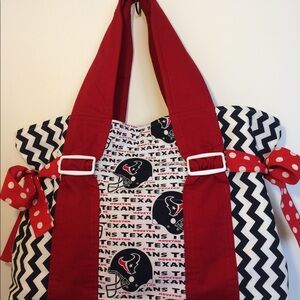 Handmade Houston Texans bag
